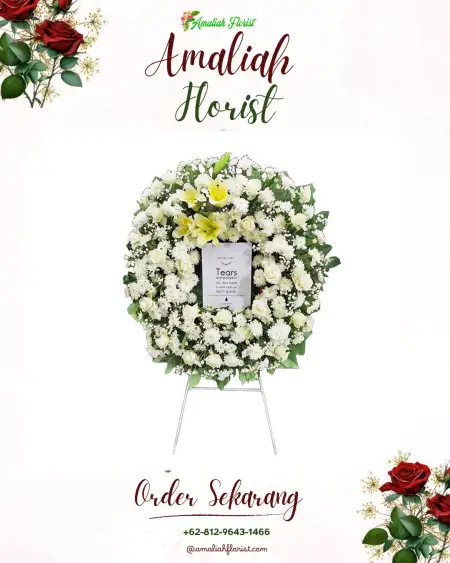 Krans Bunga Duka Mangkang Wetan